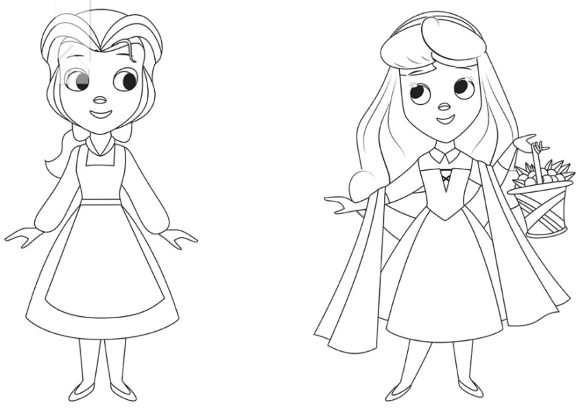 Disney Маля. Гра з кольором. Принцеса - фото 2