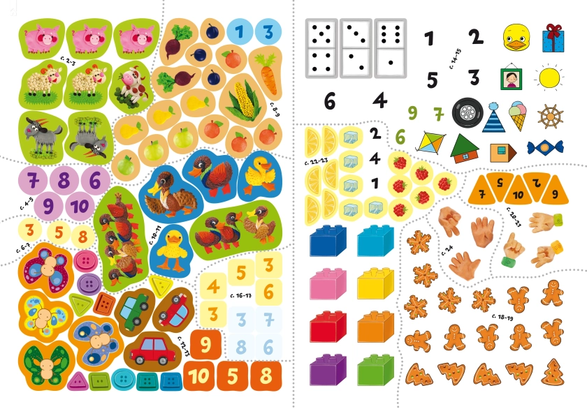 Школа чомучки. Твоя перша математика. 150 розвивальних наліпок - фото 4 Школа чомучки. Твоя перша математика. 150 розвивальних наліпок - фото 4