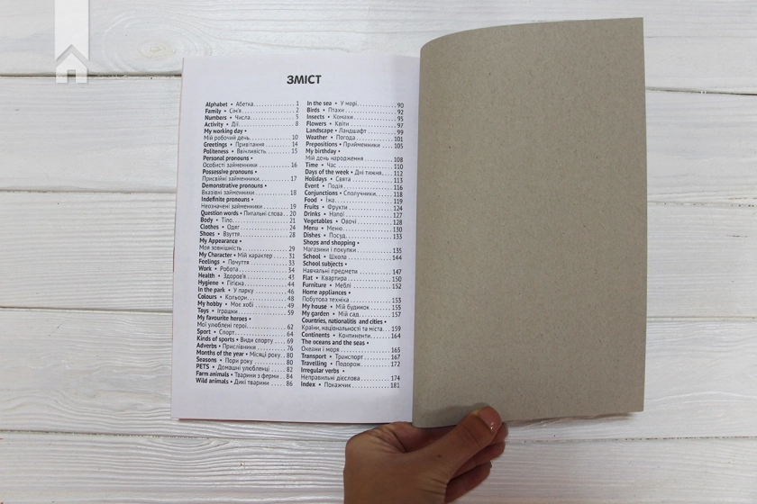 Англо-український візуальний словник. Початкова школа (з транслітерацією) - фото 5