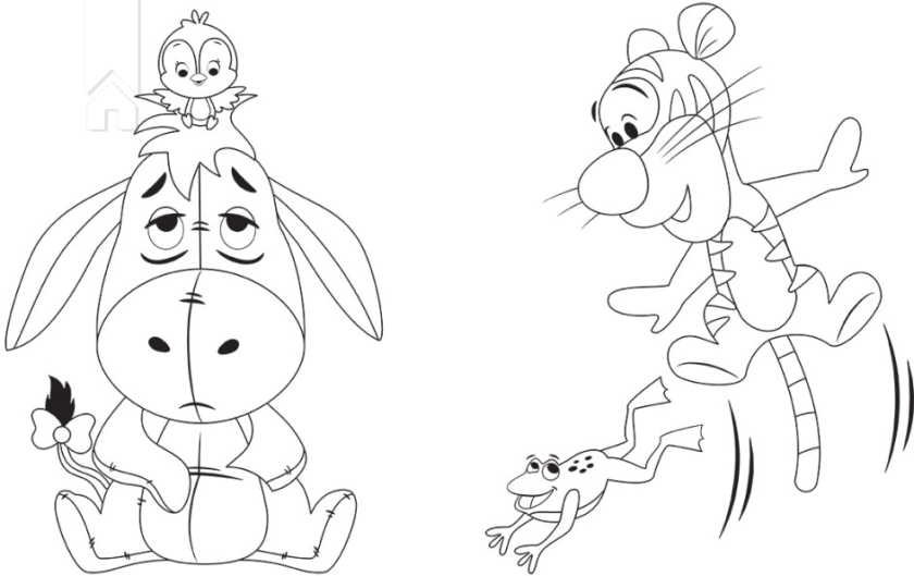 Disney Маля. Гра з кольором. Вінні Пух - фото 3