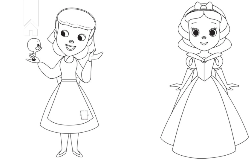 Disney Маля. Гра з кольором. Принцеса - фото 3