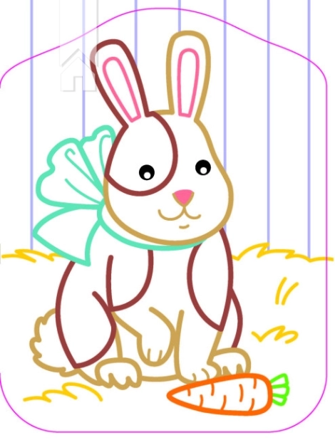 Кольорові зафарбовки. Кошеня - фото 2 Кольорові зафарбовки. Кошеня - фото 2