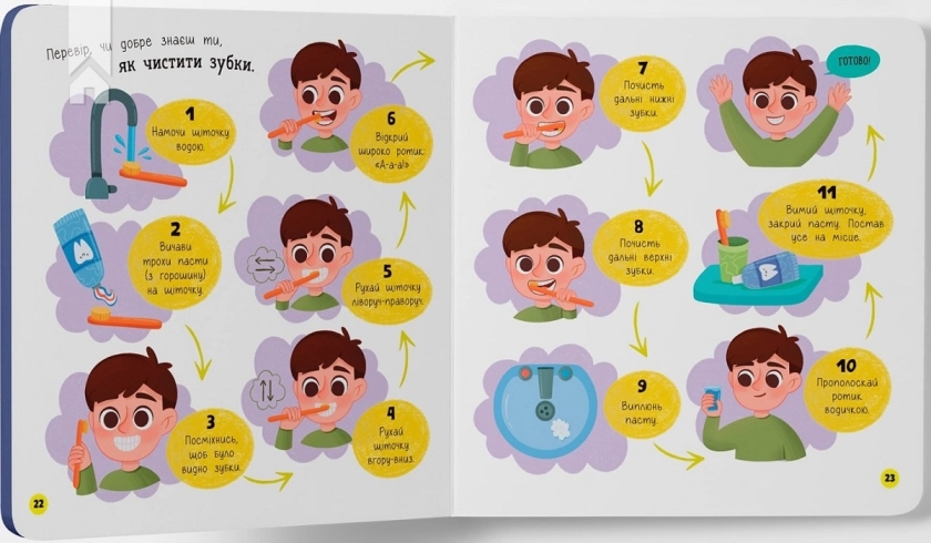 Самостійний малюк. Чищу зуби! - фото 5 Самостійний малюк. Чищу зуби! - фото 5
