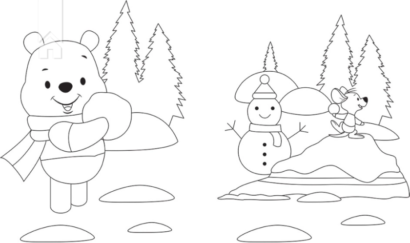 Disney Маля. Гра з кольором. Вінні Пух - фото 2