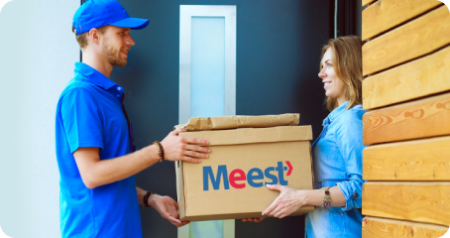 Кур'єром Meest